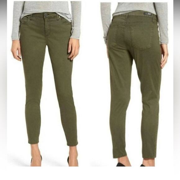 Kut From The Cloth Donna High Rise Ankle Skinny Jeans, EUC, Size 6, MSRP $120 - Picture 1 of 10